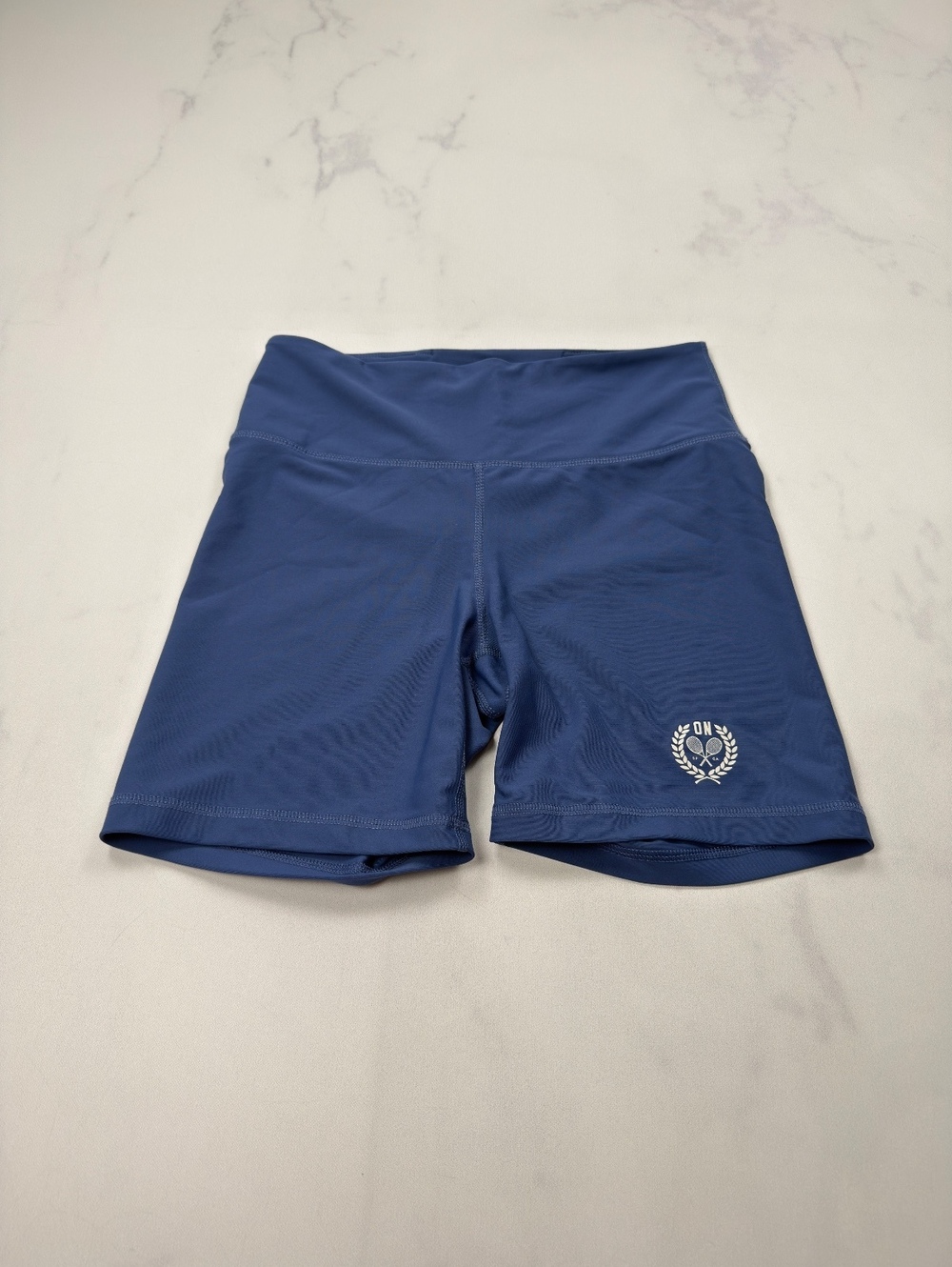 Old Navy Bike Shorts Navy Athletic High-Rise - Womens M
